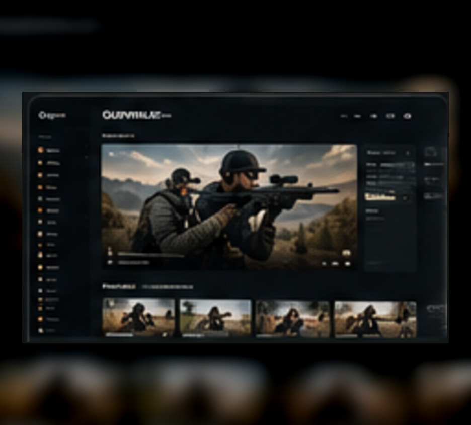 Video platform interface for shooting-community creators